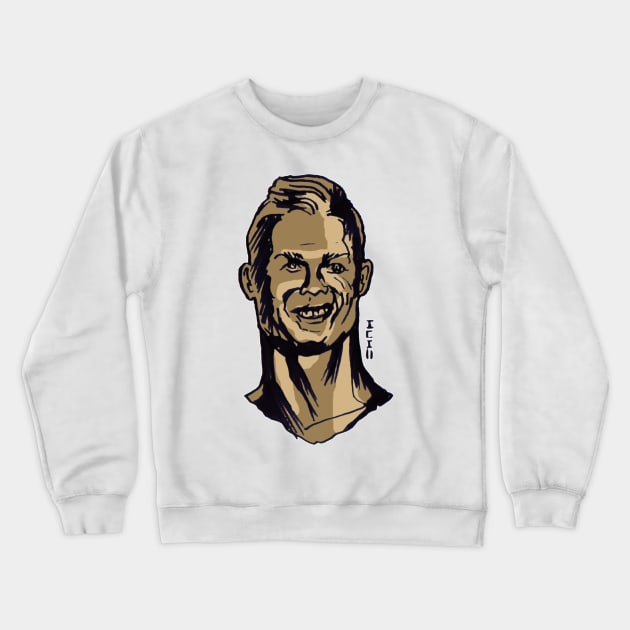 Ronaldo Statue Meme Crewneck Sweatshirt by sketchnkustom